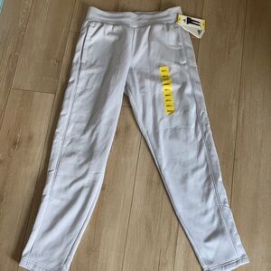 Adidas Light Gray Athletic Pants